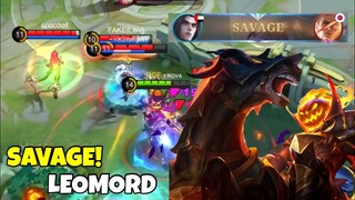 BEST BUILD SAVAGE!! TOP GLOBAL LEOMORD - AVORY | MLBB