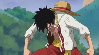 Luffy Rela di pukuli sanji