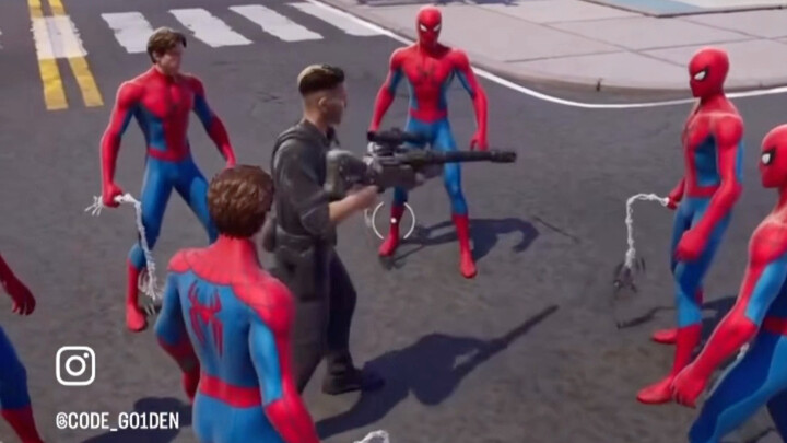 Bro ruined our Spider-Man party..