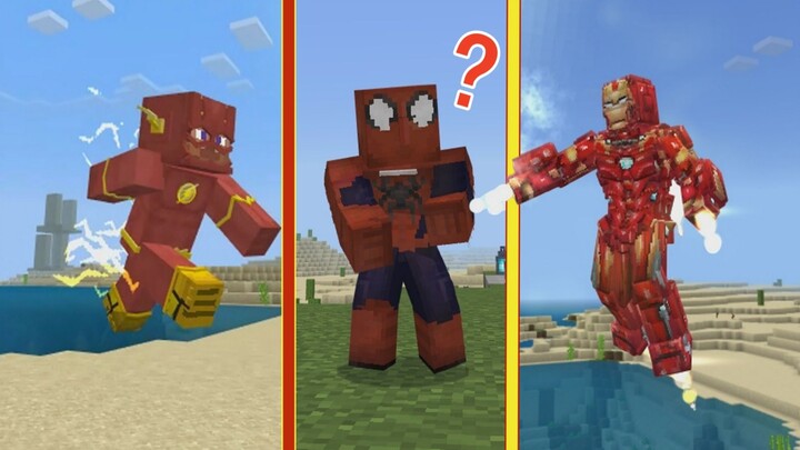 The Flash vs. Spider-Man vs. Iron Man