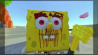 CURSED SPONGEBOB BIKINI BOTTOM - MINECRAFT ADDON BEDROCK EDITION / MCPE