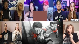 ATTACK ON TITAN EPISODE 7 REACTION MASHUP!!