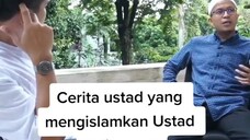 diskusi antar ustad fatih dan ustad felix sebelum syahadat