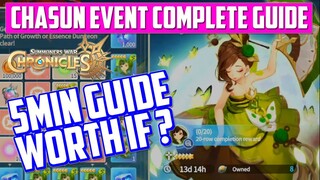 EFFICIENT CHASUN EVENT TIPS - SW CHRONICLES
