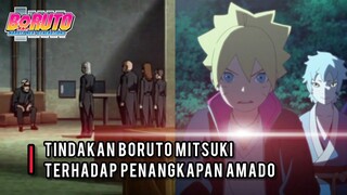 TERUNGKAP INILAH TINDAKAN BORUTO MITSUKI TERHADAP PENANGKAPAN AMADO