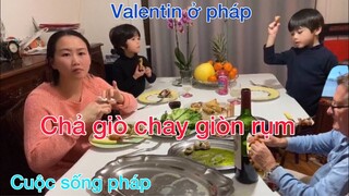 Bữa cơm Việt ngày Valentin ở Pháp/cuộc sống pháp/Tết việt ở pháp/Cathy gerardo