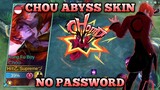 Script Skin Chou Custom Abyss Full Effects | No Password - Mobile Legends