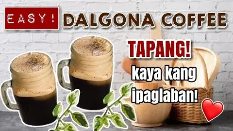 GAWA TAYONG DALGONA COFFEE WITH HUGOT! HAHAHA | NASOBRAHAN ATA AKO SA KAPE 😂