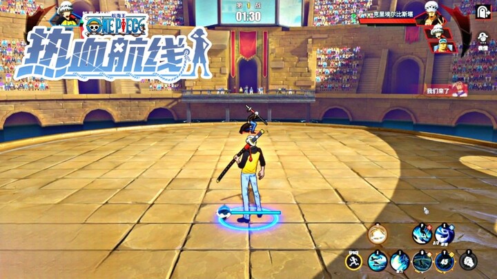 TRAFALGAR LAW FULL SKILL GAMEPLAY 😱