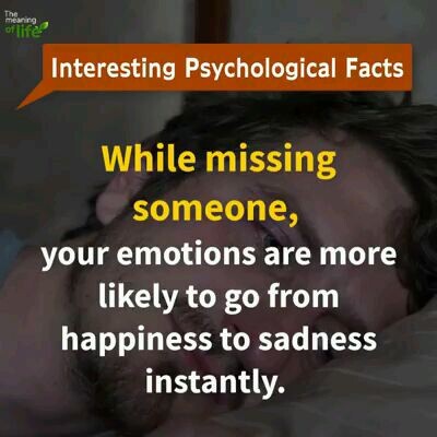 psychological facts about life