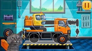 Build a House, Car Wash   fun truck games for kids Part 3