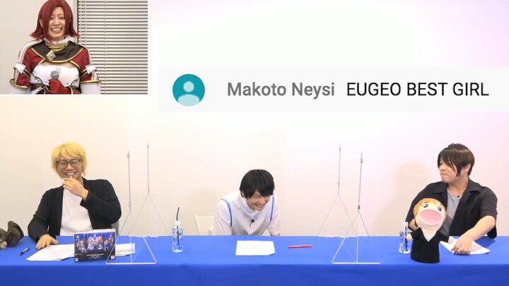 [Subtitle buatan sendiri] Nobunaga: Tadi apakah ada penonton yang berkomentar “Eugeo adalah cewek te