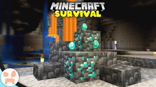 DIAMOND MINING STRATEGY! | Minecraft 1.18 Survival (Episode 5)