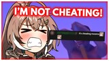 Mumei ranting at being accused of cheating