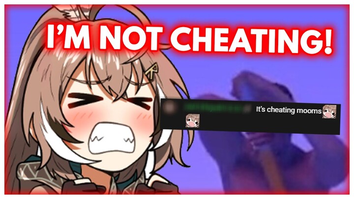 Mumei ranting at being accused of cheating