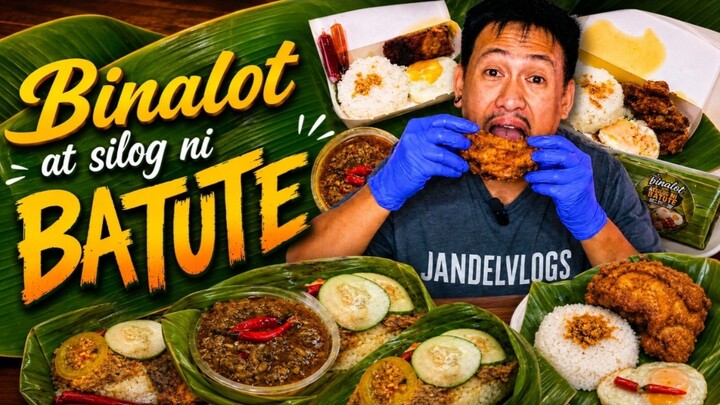 Binalot at Silog ni Batute ng Pagbilao Quezon