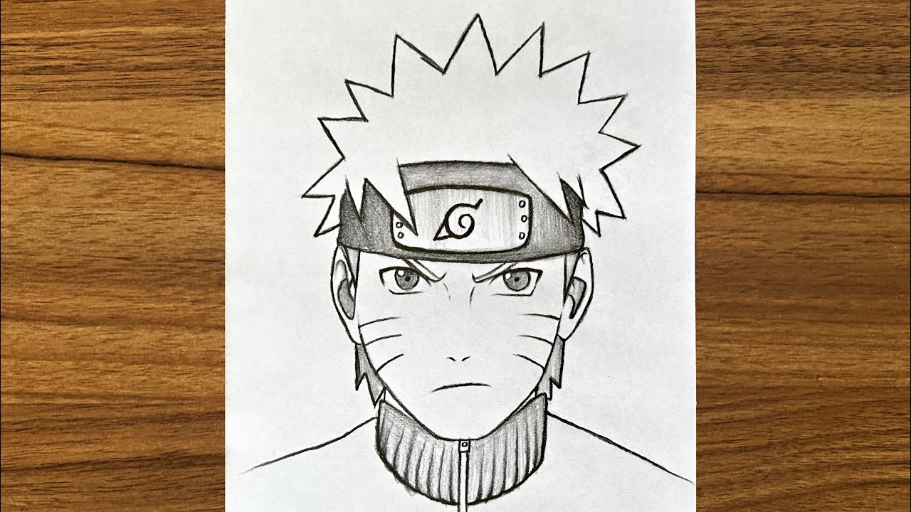 How to draw naruto kid half face step by step || Drawing naruto for  beginners || Anime drawing | anime, drawing | How to draw naruto kid half  face step by step ||