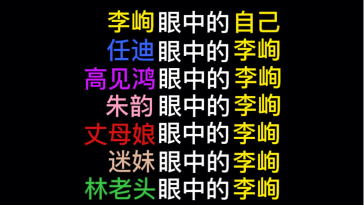 Li Xun in Everyone's Eyes