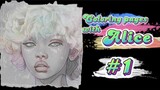 Coloring pages with Alice: "Technicolor  Craze" |  Digital Art Compilation