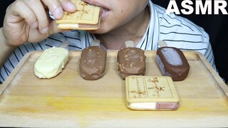 ASMR EATING 🍦 MAGNUM ICE CREAM BAR WITH SANDWICH ICE CREAM