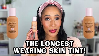 Longest Wearing Skin Tint! | Too Faced Healthy Glow Skin Tint! | Shade Warm Sand