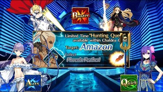 [FGO NA] Amazon Hunt - Pride Rank ft. Summer Melt, LArtoria/Ereshkigal, and Parvati 3T