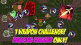 1 Weapon Challenge, Dancing Dagger Only, No Upgrade! Hardest Challenge Ever! Nomad Survival