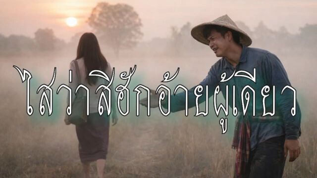 ไสว่าสิฮักอ้ายผู้เดียว #เพลงลูกทุ่ง #เพลงอีสาน #ลูกทุ่งใหม่