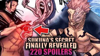 SUKUNA'S SECRET FINALLY REVEALED / Jujutsu Kaisen Chapter 220 Spoilers