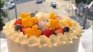 Trang trí bánh kem có gì vui? 😕 #monngonmoingay