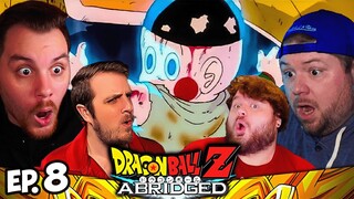 Reacting to DBZ Abridged Episode 8 Without Watching Dragon Ball Z