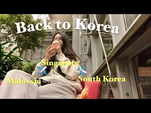 10 hours flight to Korea| 1month stay in Korea