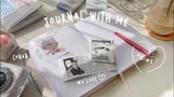 journal with me 📓🌷 anime themed spread ft detective conan [asmr with background music]