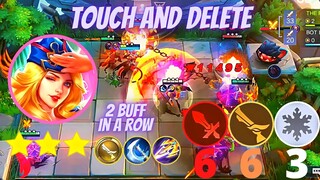 TOUCH AND DELETE ALL WITH GUNNER FREYA | 3 STAR GUNNER FREYA UNLIMITED CRIT  DAMAGE MAGIC CHESS