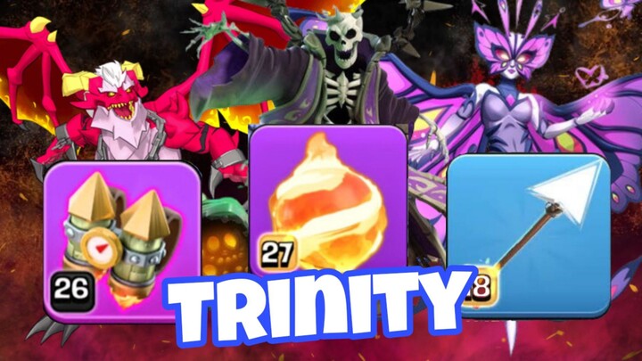 Gameplay 3 combo The Trinity + Mass super Balon 🚀🔥🔥
