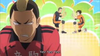 karasuno training camp||Funny moments haikyuu Sub indo