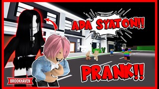 PRANK Jadi HANTU !! Liat Apa Yang Terjadi di Brookhaven Rp Roblox Indonesia