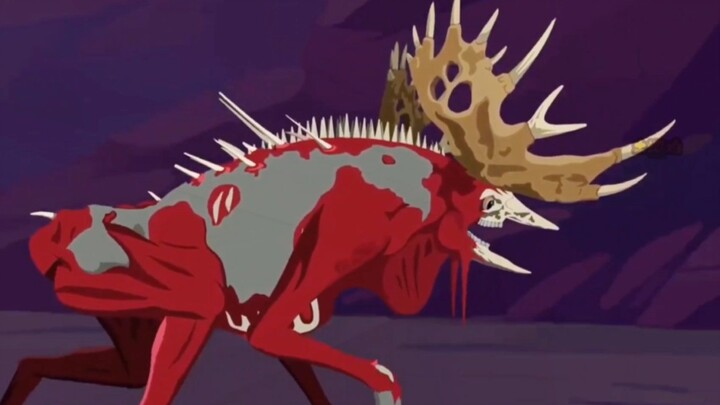 Different evolution of elk!