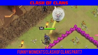 BIKIN NGAKAK!!! AKSI AKSI LUCU GAME CLASH OF CLANS PART7