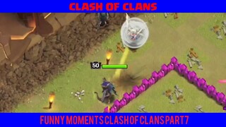 BIKIN NGAKAK!!! AKSI AKSI LUCU GAME CLASH OF CLANS PART7