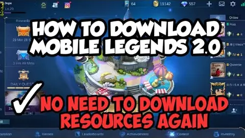 How To Download Mlbb 2 0 Easy 100 Working Bilibili