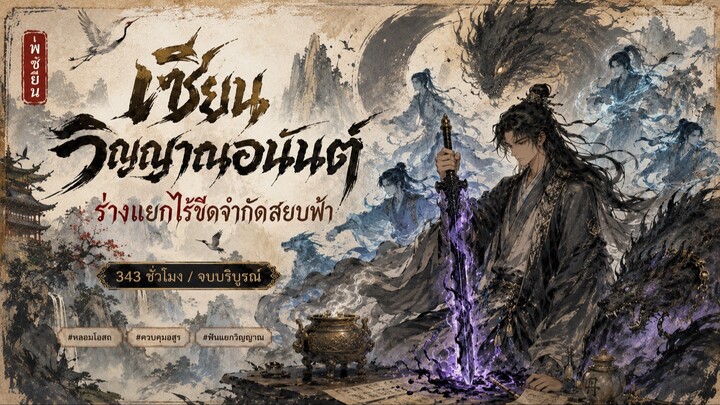 เซียนวิญญาณอนันต์ ร่างแยกไร้ขีดจำกัดสยบฟ้า (นิยายเสียง)