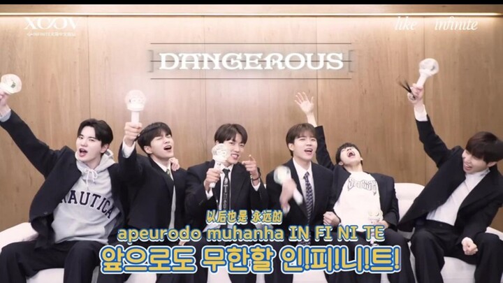 [Chinese Subtitles/Pinyin] INFINITE "Dangerous" Support Tutorial