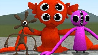 NEW BROWN, ORANGE, MAGENTA ROBLOX RAINBOW FRIENDS In Garry's Mod!