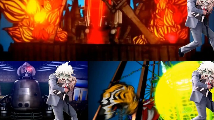 Ga Zi steals the dog - Komaeda steals the shield