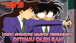 SHINICHI KUDO HAMPIR TERBUNUH OLEH TINJUAN RAN MOURI | DETECTIVE CONAN INDONESIA