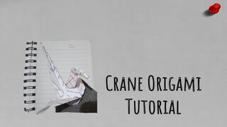 Paper Crane Origami Tutorial