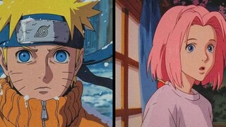 90s Aesthetic Style Naruto