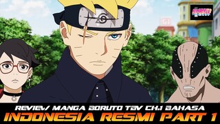 REVIEW MANGA BORUTO TBV CH.1 RESMI BAHASA INDONESIA PART 1