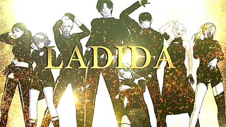 【MMD Conan】「!!!Black Organization Group Portrait!!!～LA DI DA～」